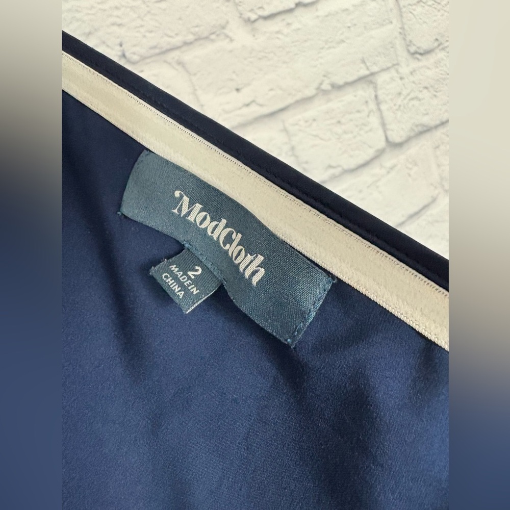 Mod Cloth floral maxi halter size 2 - Picture 7 of 7